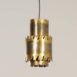 Danish Pendant by Svend Aage Holm Sorensen, 1970s &#8211; Brass