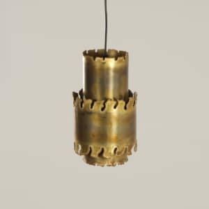 Danish Pendant by Svend Aage Holm Sorensen, 1970s &#8211; Brass