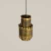 Danish Pendant by Svend Aage Holm Sorensen, 1970s &#8211; Brass