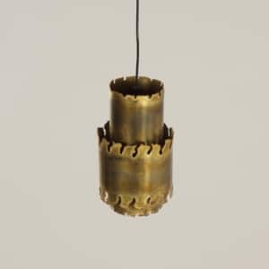 Danish Pendant by Svend Aage Holm Sorensen, 1970s &#8211; Brass