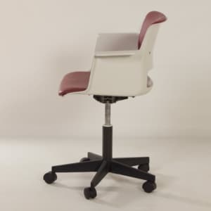 Office chair 2712 by A. Cordemeyer for Gispen, 1970s | Red Upholstery