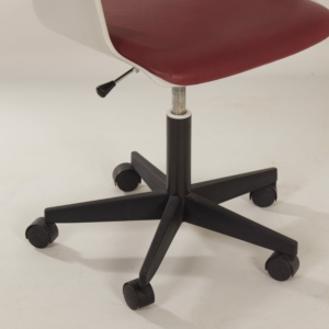 Office chair 2712 by A. Cordemeyer for Gispen, 1970s | Red Upholstery
