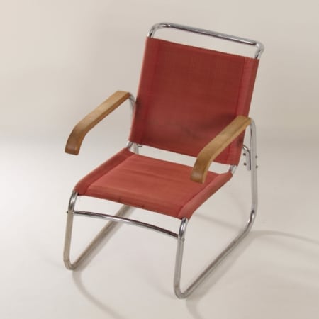 Bauhaus Armchair by Veha, Denhaag, 1930s | Collectors Item