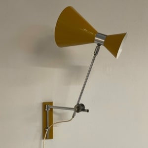 Yellow Diabolo Wall Light by Herda