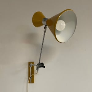 Yellow Diabolo Wall Light by Herda
