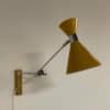 Yellow Diabolo Wall Light by Herda