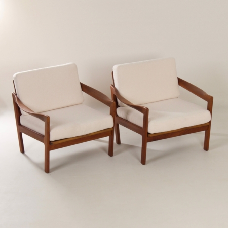 Danish Armchairs by Illum Wikkelsø for Niels Eilersen, 1960s