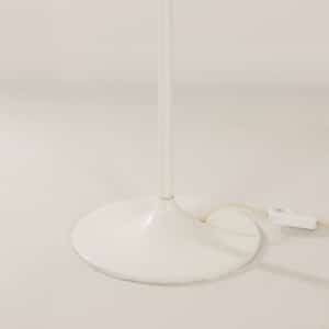 Mid-Century Floor Lamp with Brown Plastic Shades and Tulip Base, 1970s