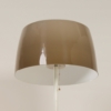 Mid-Century Floor Lamp with Brown Plastic Shades and Tulip Base, 1970s