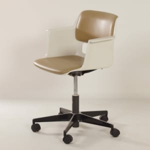 Office chair 2712 by A. Cordemeyer for Gispen, 1970s | Beige Upholstery