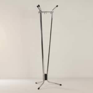 Standing Bauhaus Coat Rack in Chromed Metal by Tubax, 1960s
