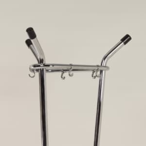Standing Bauhaus Coat Rack in Chromed Metal by Tubax, 1960s