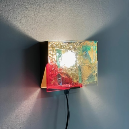 Glass Mosaic Wall Lamp by Cosack Leuchten, 1970s