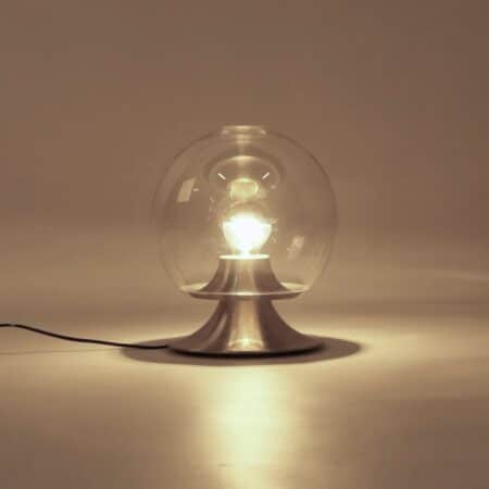 &#8216;Krekel&#8217; (Cricket) Table Lamp Model R-60 by Otto Wasch for RAAK, 1960s