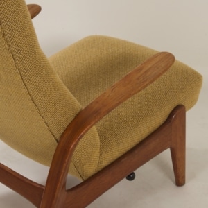 Armchair &#8220;Rock &#8216;n Rest&#8221; by Rastad &#038; Relling for Gimson &#038; Slater, &#8217;60s &#8211; Reupholstered