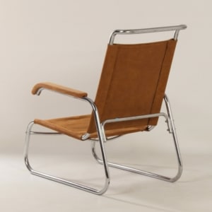 Bauhaus Armchair by Veha, The Hague, 1930s | ReUpholstered