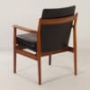 Danish Armchair 431 by Arne Vodder for Sibast, 1960s &#8211; Black Leather