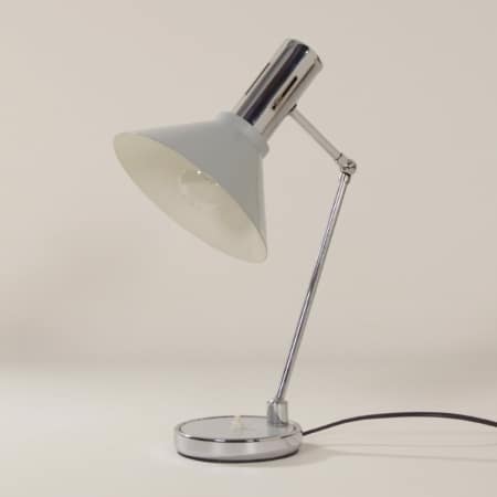 Grey Desk Lamp Made in Italy, Florence, 1960s