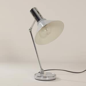 Grey Desk Lamp Made in Italy, Florence, 1960s