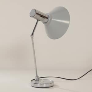 Grey Desk Lamp Made in Italy, Florence, 1960s