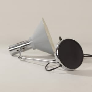 Grey Desk Lamp Made in Italy, Florence, 1960s