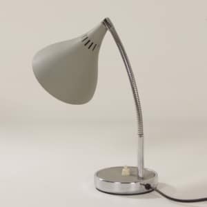 Grey Desk Lamp Made in Italy, Florence, 1960s