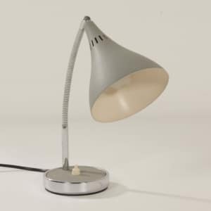 Grey Desk Lamp Made in Italy, Florence, 1960s