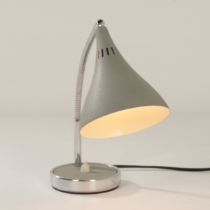 Grey Desk Lamp Made in Italy, Florence, 1960s