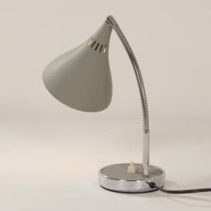 Grey Desk Lamp Made in Italy, Florence, 1960s