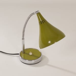 Green Desk Light Made in Italy, Florence, 1960s