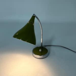 Green Desk Light Made in Italy, Florence, 1960s