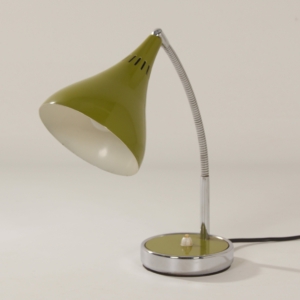Green Desk Light Made in Italy, Florence, 1960s