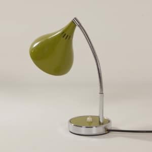 Green Desk Light Made in Italy, Florence, 1960s