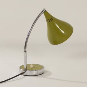Green Desk Light Made in Italy, Florence, 1960s