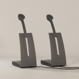 Pair of JAZZ Lamps by F. A. Porsche for Italiana Luce, 1980s