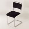 Original 101 Gispen Tube Chair, 1950s &#8211; Reupholstered