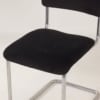 Original 101 Gispen Tube Chair, 1950s &#8211; Reupholstered