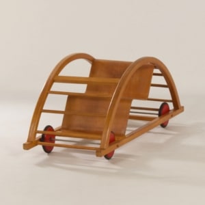 Reversible Rocking Chair by Brockhage, Andrä and Mart Stam for Siegfried Lenz Berggieszhübel, 1950s