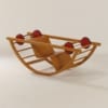 Reversible Rocking Chair by Brockhage, Andrä and Mart Stam for Siegfried Lenz Berggieszhübel, 1950s