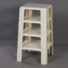 Side tables Quatro Gatti in Fiberlite by Mario Bellini for C&#038;B Italia, 1960s