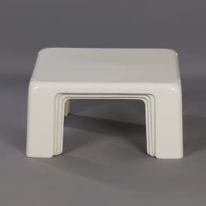 Side tables Quatro Gatti in Fiberlite by Mario Bellini for C&#038;B Italia, 1960s