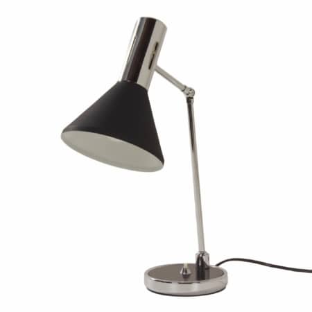 Black Desk Lamp Made in Italy, Florence, 1960s