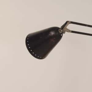 Black Terry II Architect lamp by Hala, 1950s
