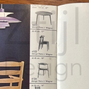 Heart Dining Set by Hans Wegner for Fritz Hansen, 1950s
