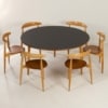 Heart Dining Set by Hans Wegner for Fritz Hansen, 1950s