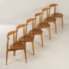 Heart Dining Set by Hans Wegner for Fritz Hansen, 1950s