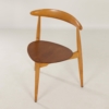 Heart Dining Set by Hans Wegner for Fritz Hansen, 1950s