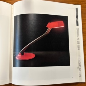 Pair of iGuzzini Snocky Table Lamps by Bruno Gecchelin, 1980s | Black and White