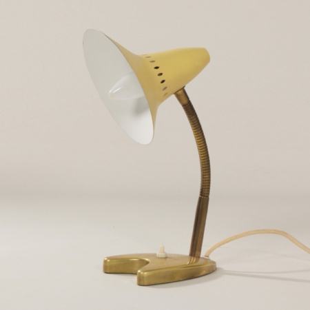 Rare Desk Lamp No. 16162 by Josef Brumberg, 1950s | with Brass Base