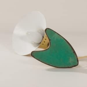 Rare Desk Lamp No. 16162 by Josef Brumberg, 1950s | with Brass Base